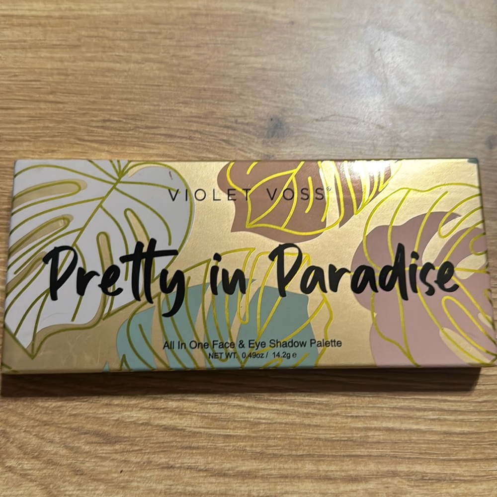 Violet Voss “Pretty In Paradise” All In One Face and Eye Shadow Palette